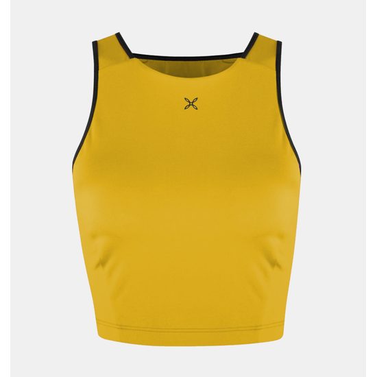 Dámský top Montura Crimp Logo mustard