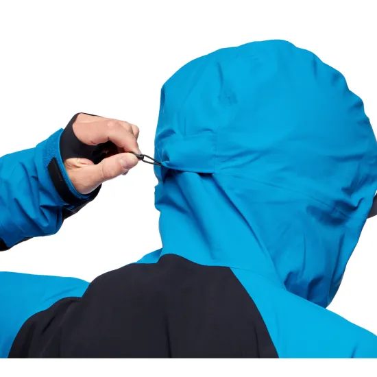 Pánská bunda Black Diamond Dawn Patrol Hybrid Shell kingfisher