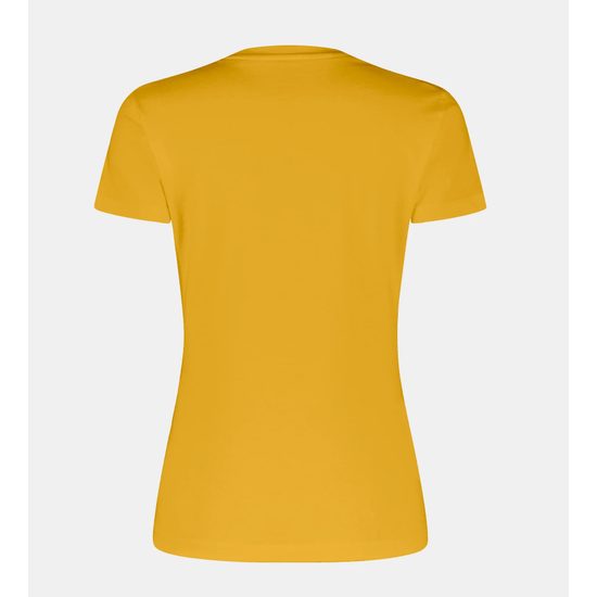 Dámské triko Montura KR Basic Logo T-shirt mustard