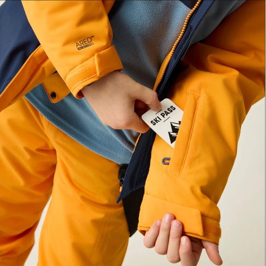 Dětská bunda Dare2B Send It II electric orange-navy