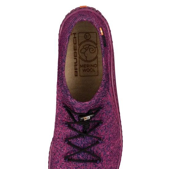Dámské boty Brubeck Barefoot Merino fuchsia