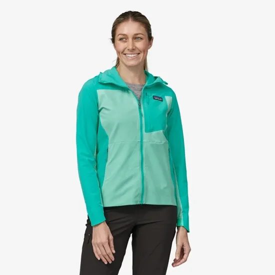 Dámská bunda Patagonia R1 CrossStrata Hoody ELYT