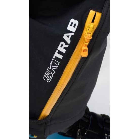 Kalhoty Ski Trab Stelvio 24 black/yellow
