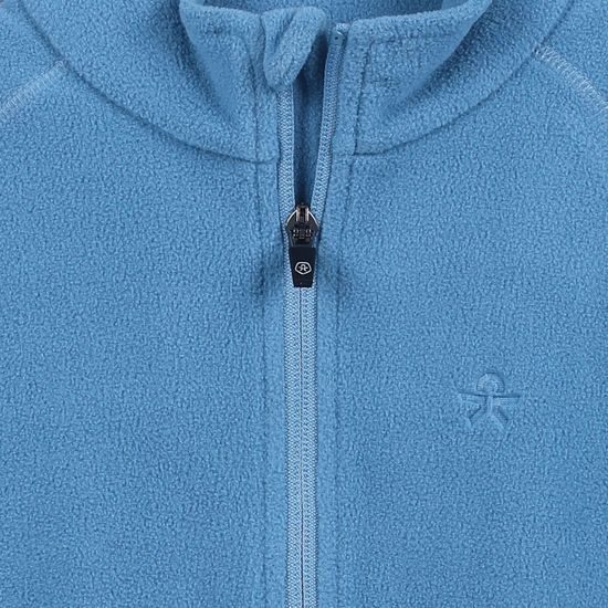 Dětská mikina Color Kids Fleece Jacket Full Zip - Rec, coronet blue