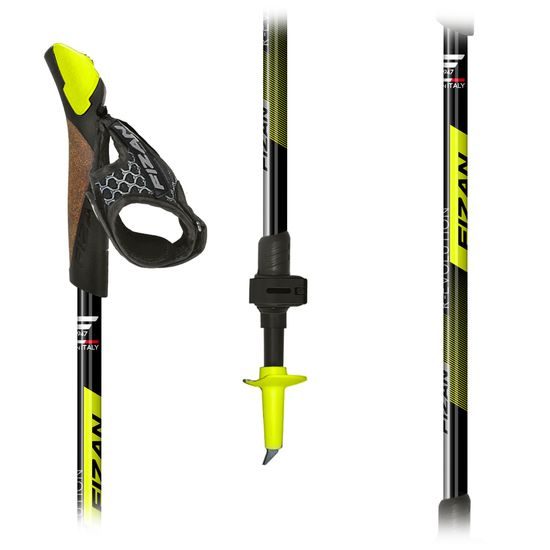 Skládací hole Fizan NordicWalking R-evolution 26 yellow