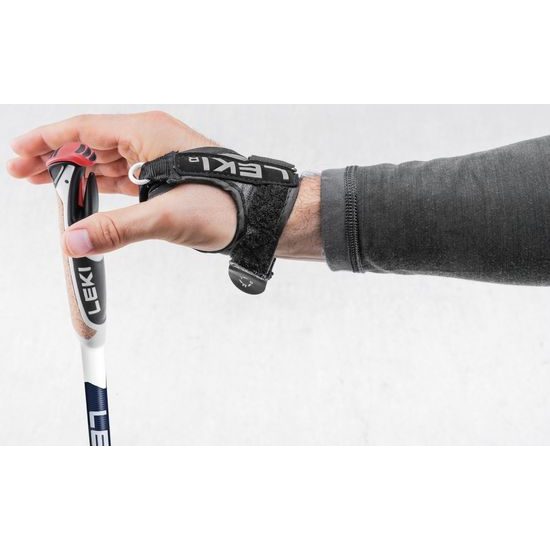 Skládací hole Leki NordicWalking Spin Shark SL white-smokegreen dark anthracite