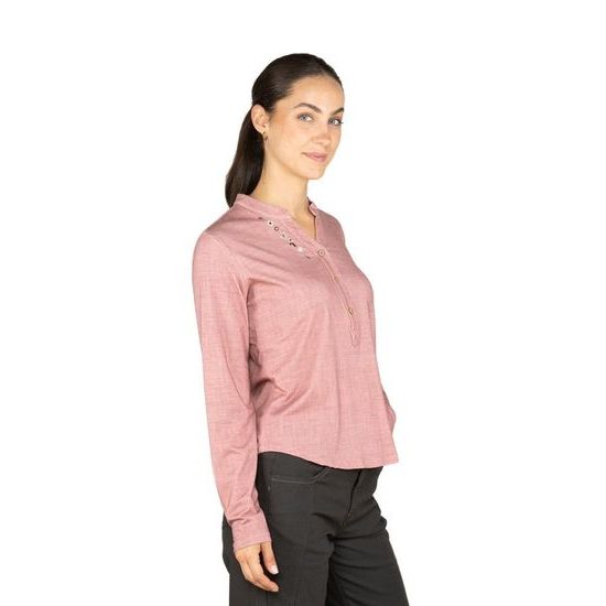 Dámská košile Chillaz Sonnblick Flower dusty rose