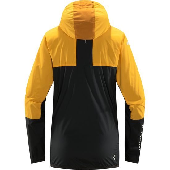 Dámská softshellová bunda Haglofs L.I.M Alpha Hood žlutá