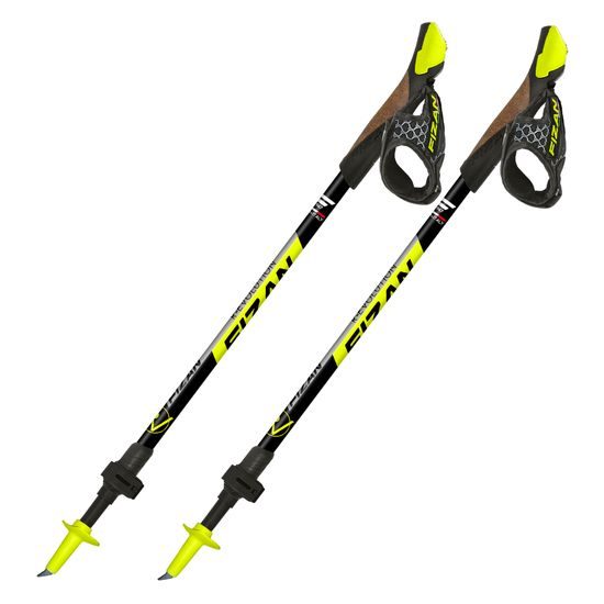 Skládací hole Fizan NordicWalking R-evolution yellow