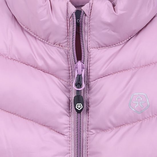 Dětská bunda Color Kids Quilted, packable, lavender mist