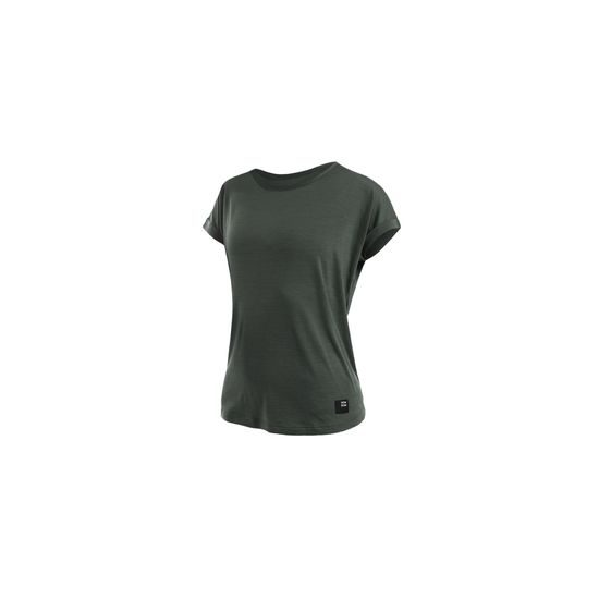 Dámské triko Sensor KR Merino Air Traveller olive green