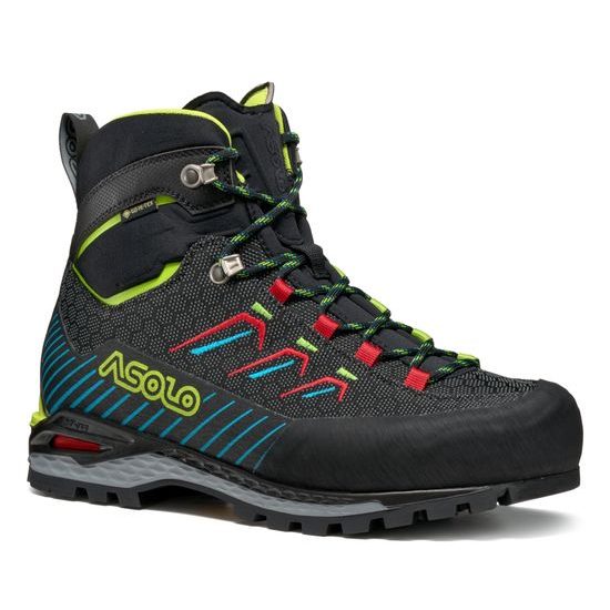 Boty Asolo Freney Light EVO Mid GV black/lime green