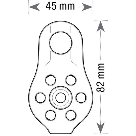 Kladka Beal Transf Air Fixe