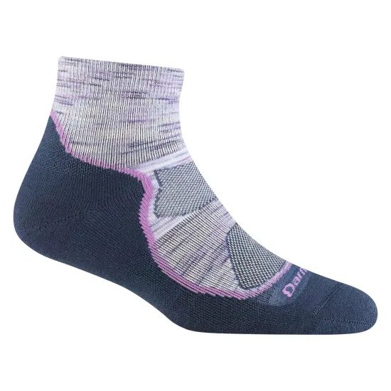 Dámské ponožky DarnTough Light Hiker 1/4 Lightweight with Cushion cosmic purple
