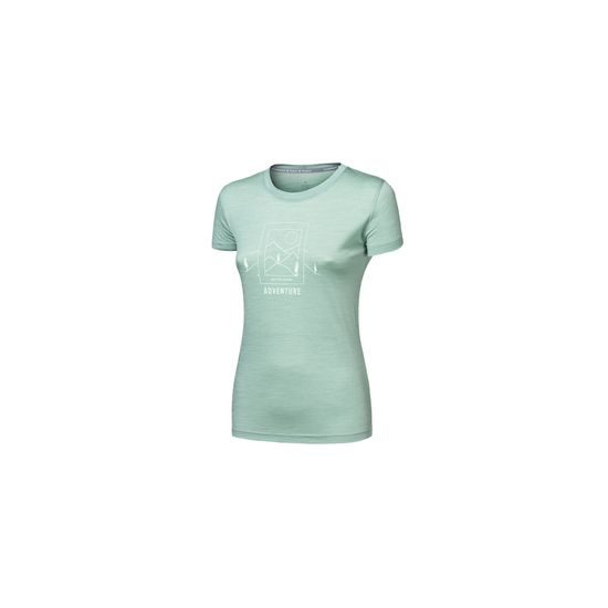 Dámské triko Sensor KR Merino Air Say Yes basil green