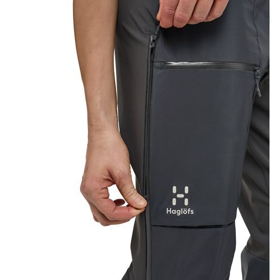 Dámské kalhoty Haglöfs L.I.M Hybrid Touring tmavě šedá