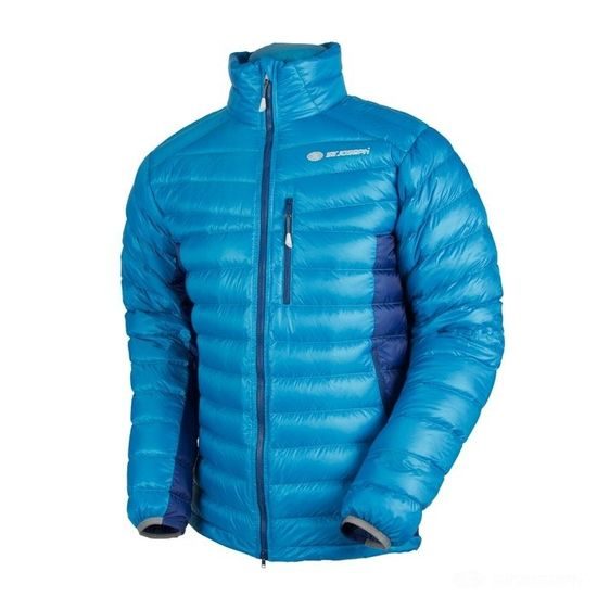 Pánská péřová bunda Sir Joseph Atol II turquise/navy