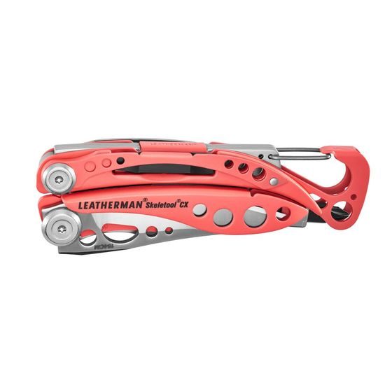 Multitool Leatherman Skeletool CX guava