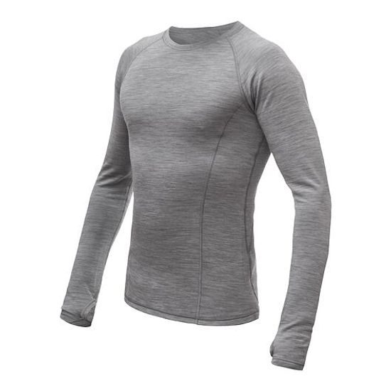 Pánské triko Sensor DR Merino Bold cool gray