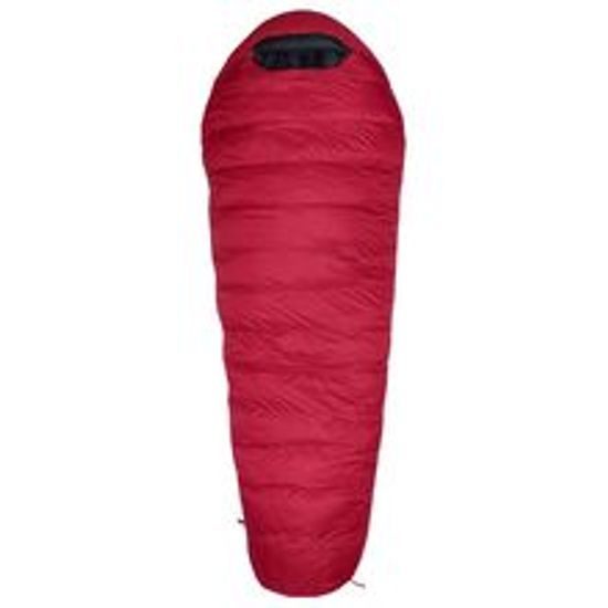 Spacák Warmpeace Solitaire 1000 Extra feet 170 cm ribbon red/black