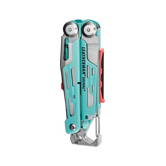Multitool Leatherman Signal aqua stainless
