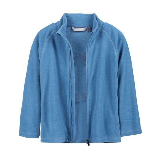 Dětská mikina Color Kids Fleece Jacket Full Zip - Rec, coronet blue
