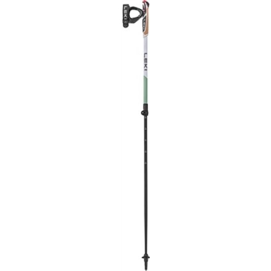 Skládací hole Leki NordicWalking Spin Shark SL white-smokegreen dark anthracite