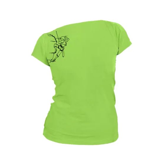 Dámské triko Nanosilver KR Climber zelená