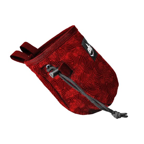 Pytlík na magnézium EB Climbing Bonus red