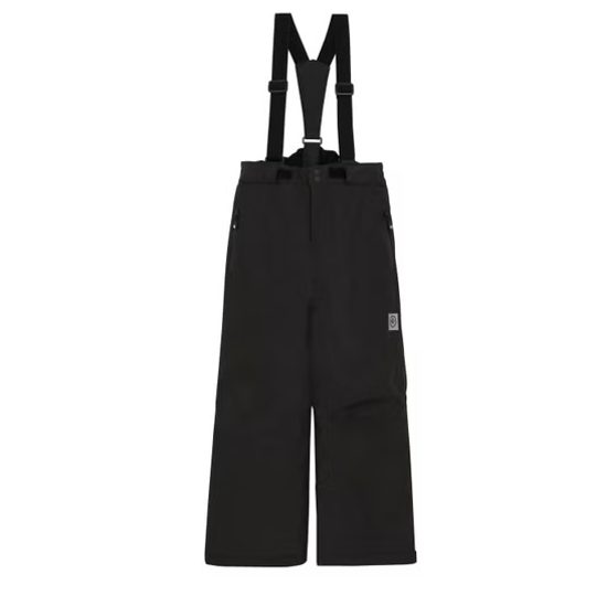 Dětské kalhoty Color Kids Ski Pants W. Zips - Solid black