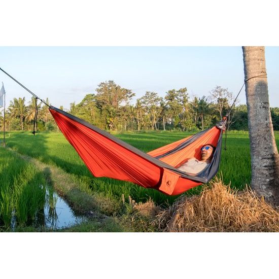 Hamaka Ticket to the Moon Original Hammock Orange/Dark Grey