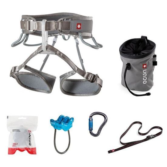 Lezecký set Ocún Climbing Twist grey/silver