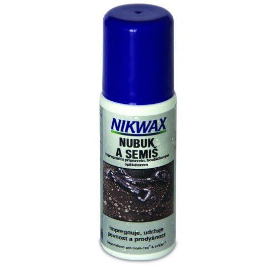 Impregnace na boty Nikwax Nubuk a Semiš houbička 125ml