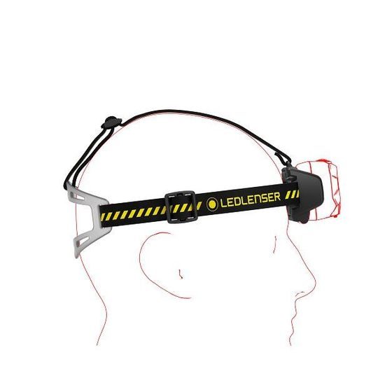 Čelovka Ledlenser HF8R Work žlutá