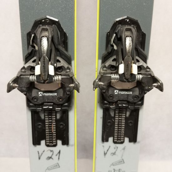 Bazar Skialpové lyže Blizzard Zero G 178 cm, vč. pásů a vázání marker alpinist