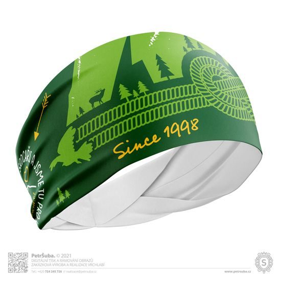 Čelenka Namche Climbing zelená