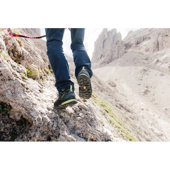 Boty AKU Rock Dfs II GTX anthracite/lime