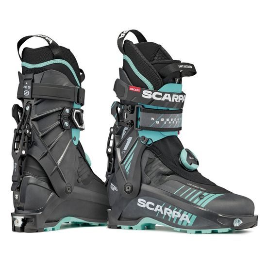 Dámské skialpinistické boty Scarpa F1 LT LD (Carbon Aqua)