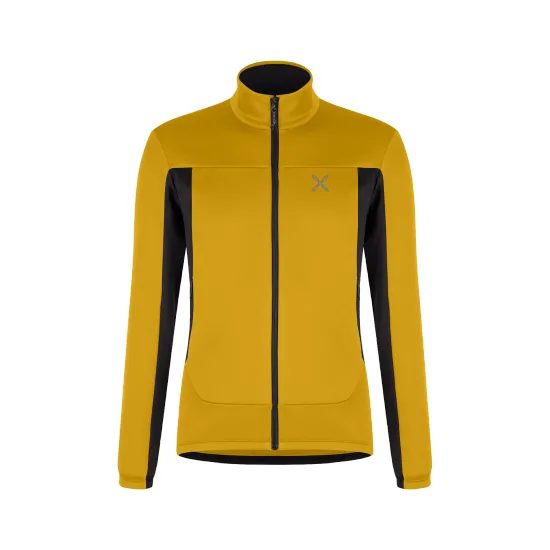 Pánská fleecová mikina Montura Pulse Maglia mustard