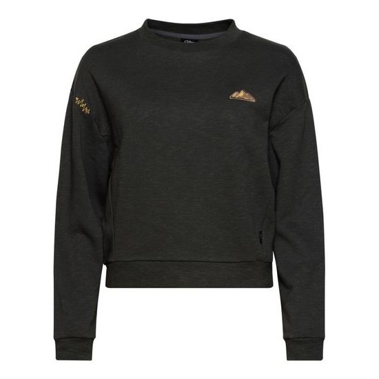 Dámská bavlněná mikina Chillaz Wipptal Mountain Chain titan