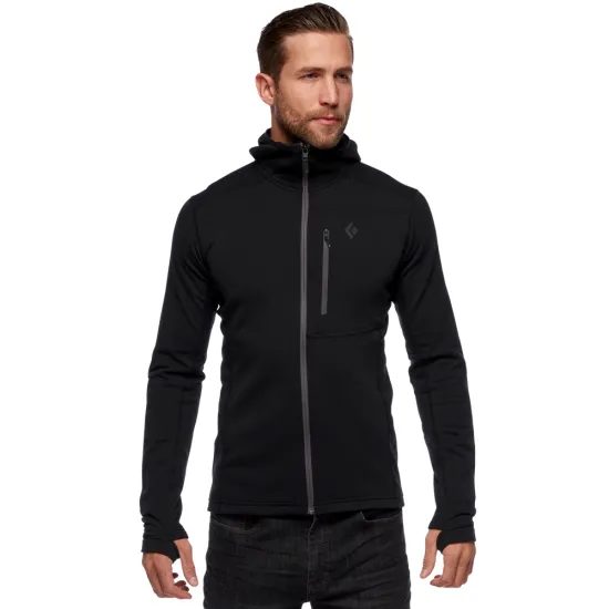 Bunda Black Diamond Coefficient Fleece Hoody black