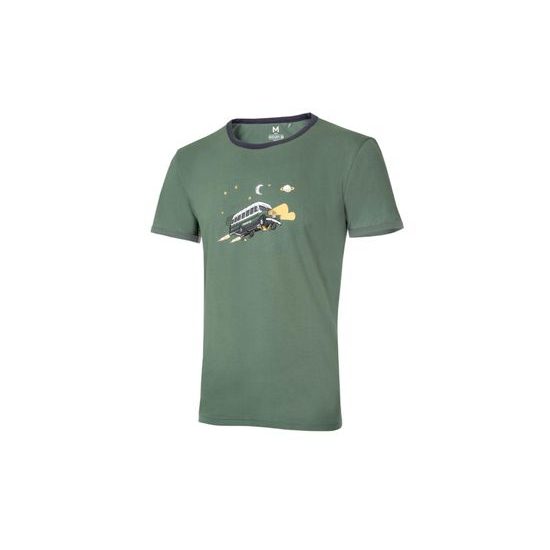 Pánské triko Ocún Clasic T Organic Magic Bus green duck
