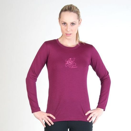 Dámské triko Sensor DR Merino Active PT Orchid lilla