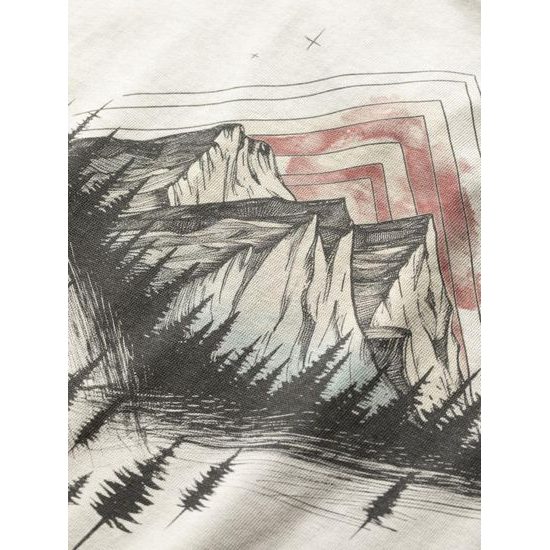 Tílko Chillaz Bondi Triangle Mountains beige