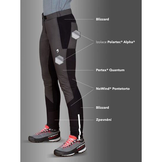 Dámské kalhoty High Point Alpha black