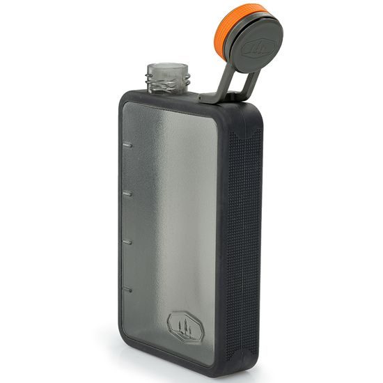 Láhev GSI placatka / likérka Boulder Flask 295ml graphite