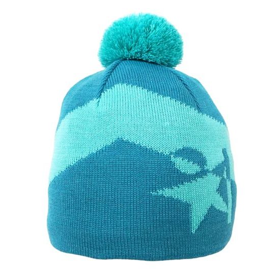 Čepice Warmpeace Lucky turquoise/aqua