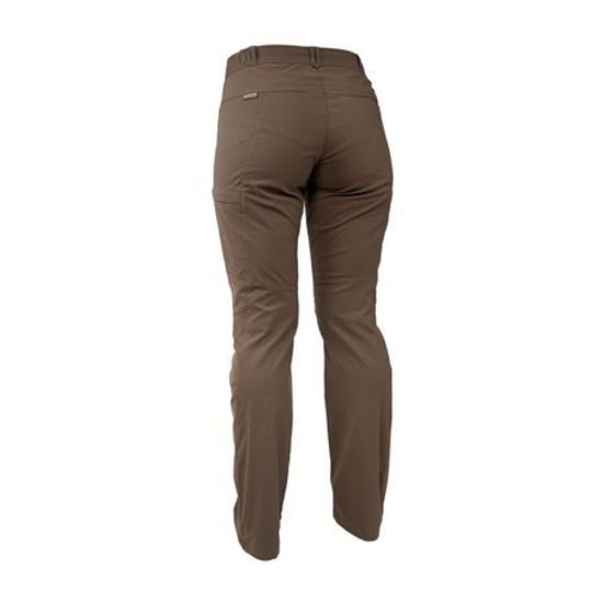 Dámské kalhoty Warmpeace Crystal coffee brown