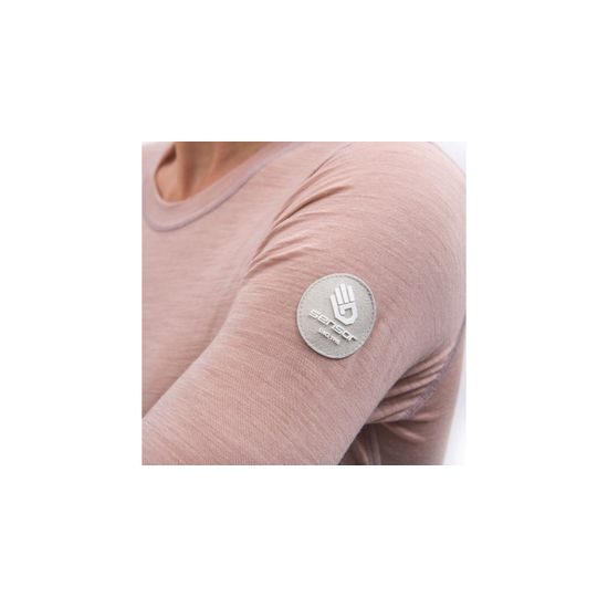 Dámské triko Sensor DR Merino Air dusty pink