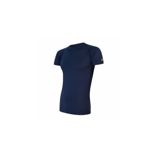 Pánské triko Sensor KR Merino Active deep blue